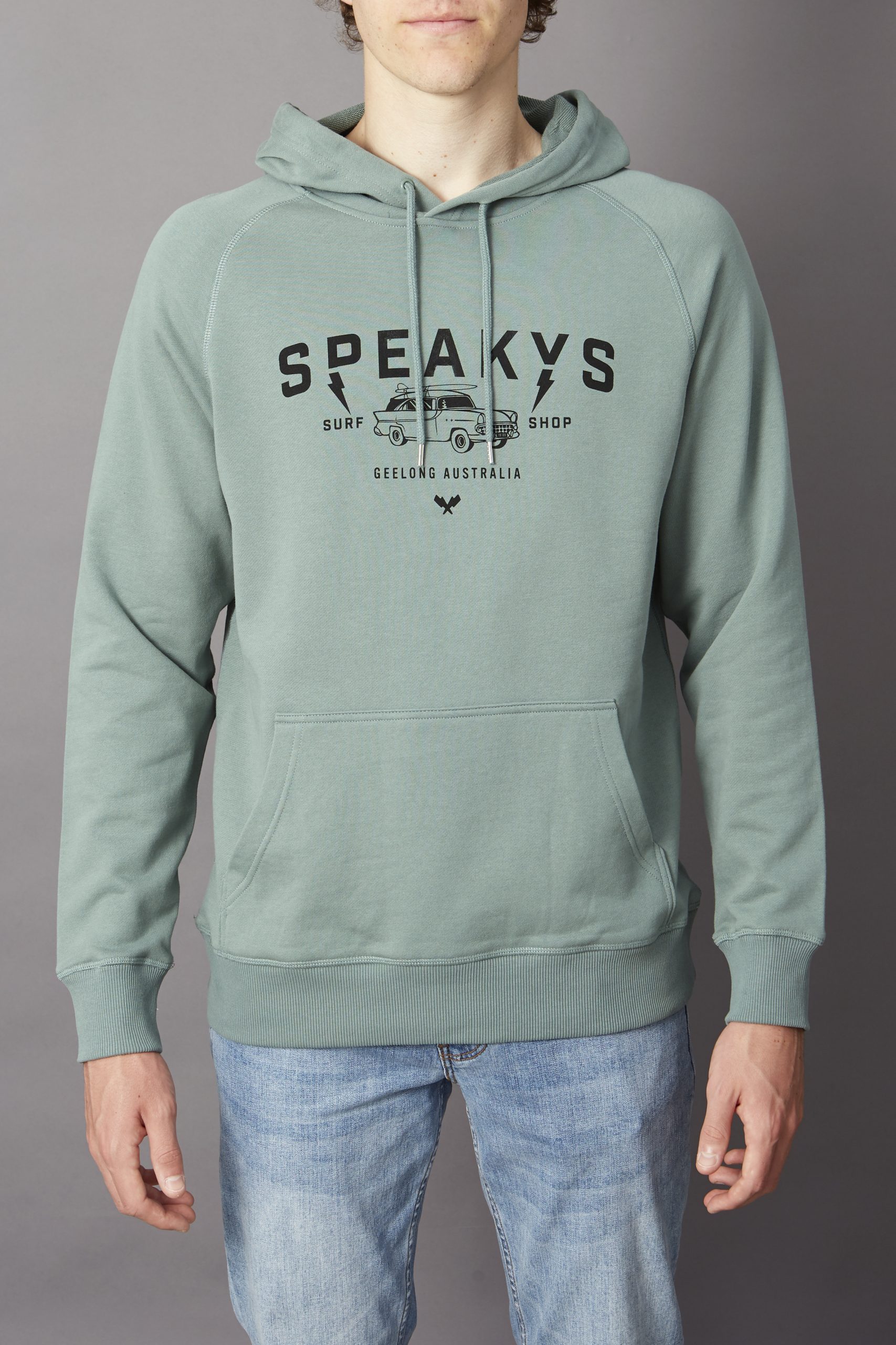 Speakys Bells Hoodie Cotton French Terry with Kangaroo Pocket - Image 3