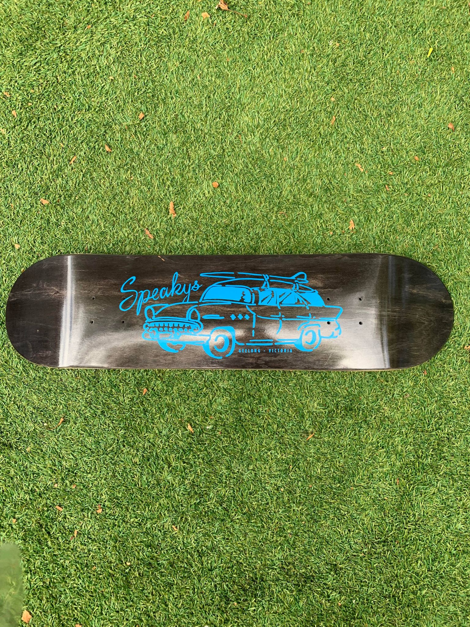 Speakys Skate Deck in Black Includes black grip. - Image 3