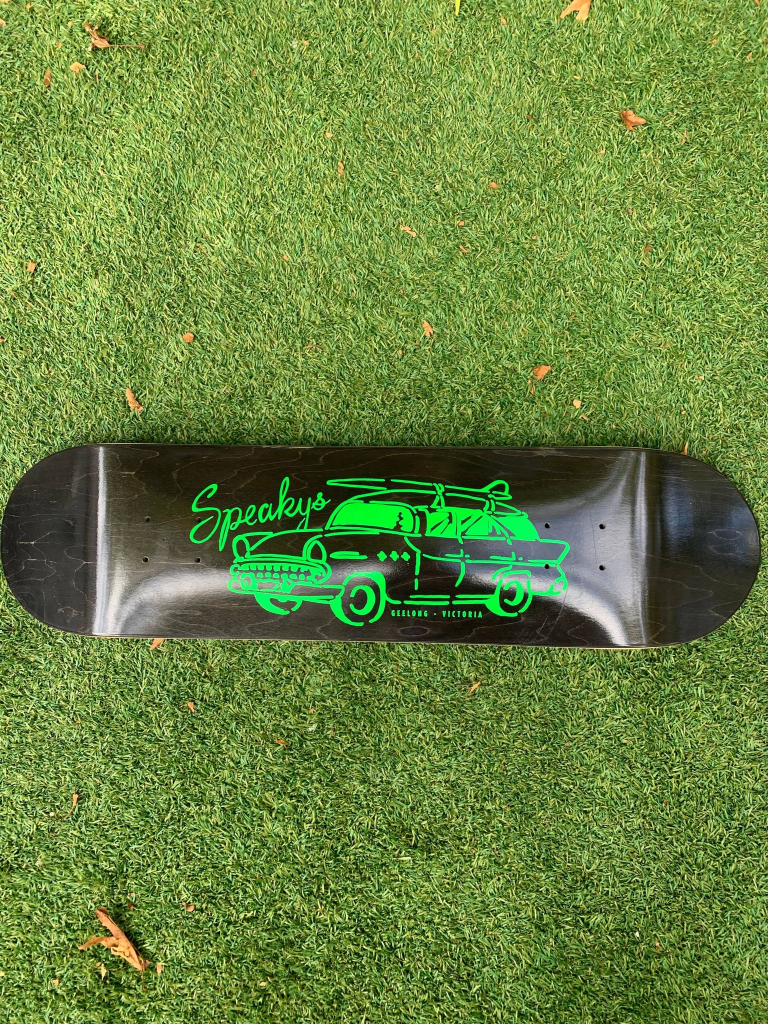 Speakys Skate Deck in Black Includes black grip. - Image 8
