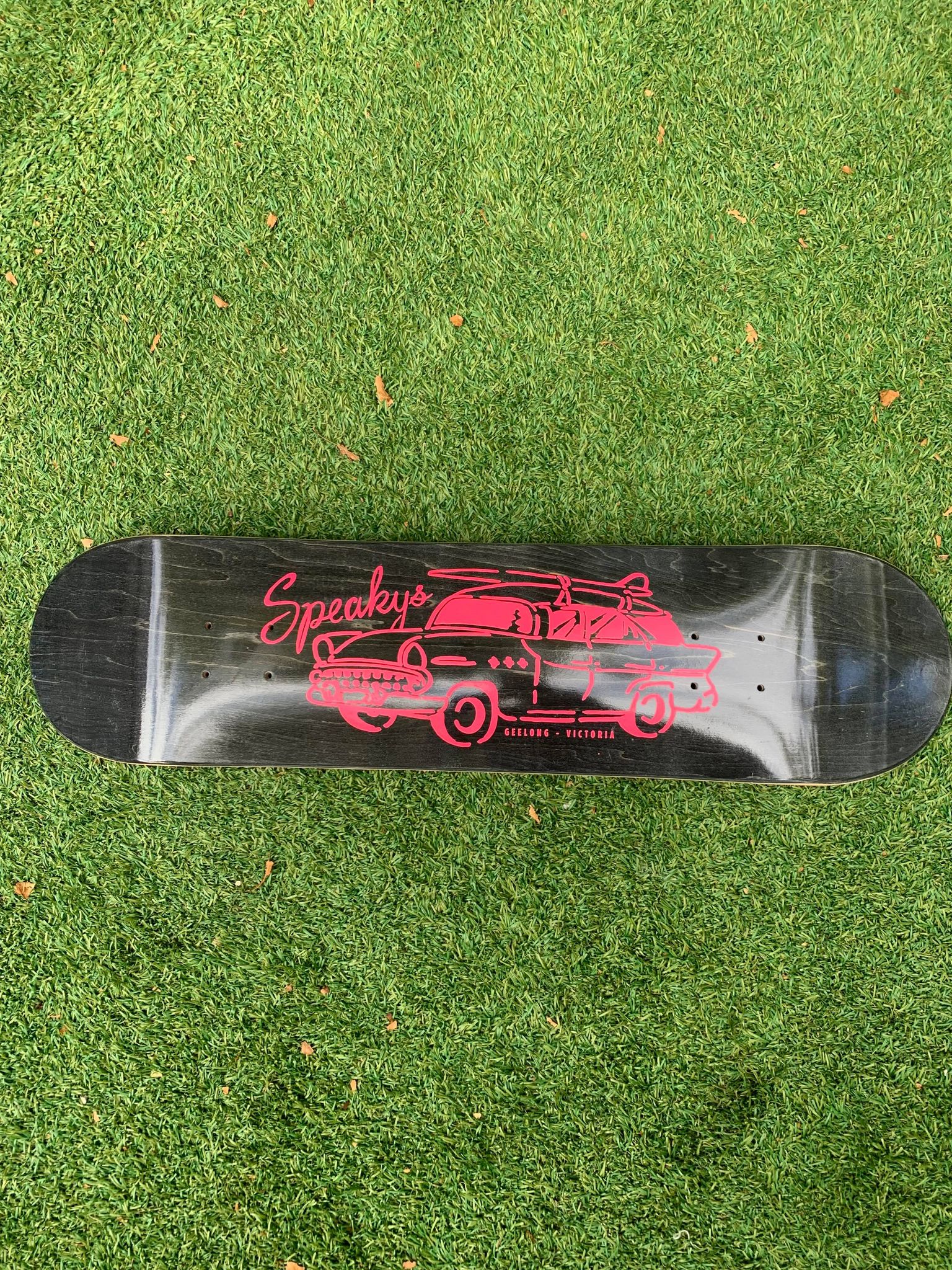 Speakys Skate Deck in Black Includes black grip. - Image 7