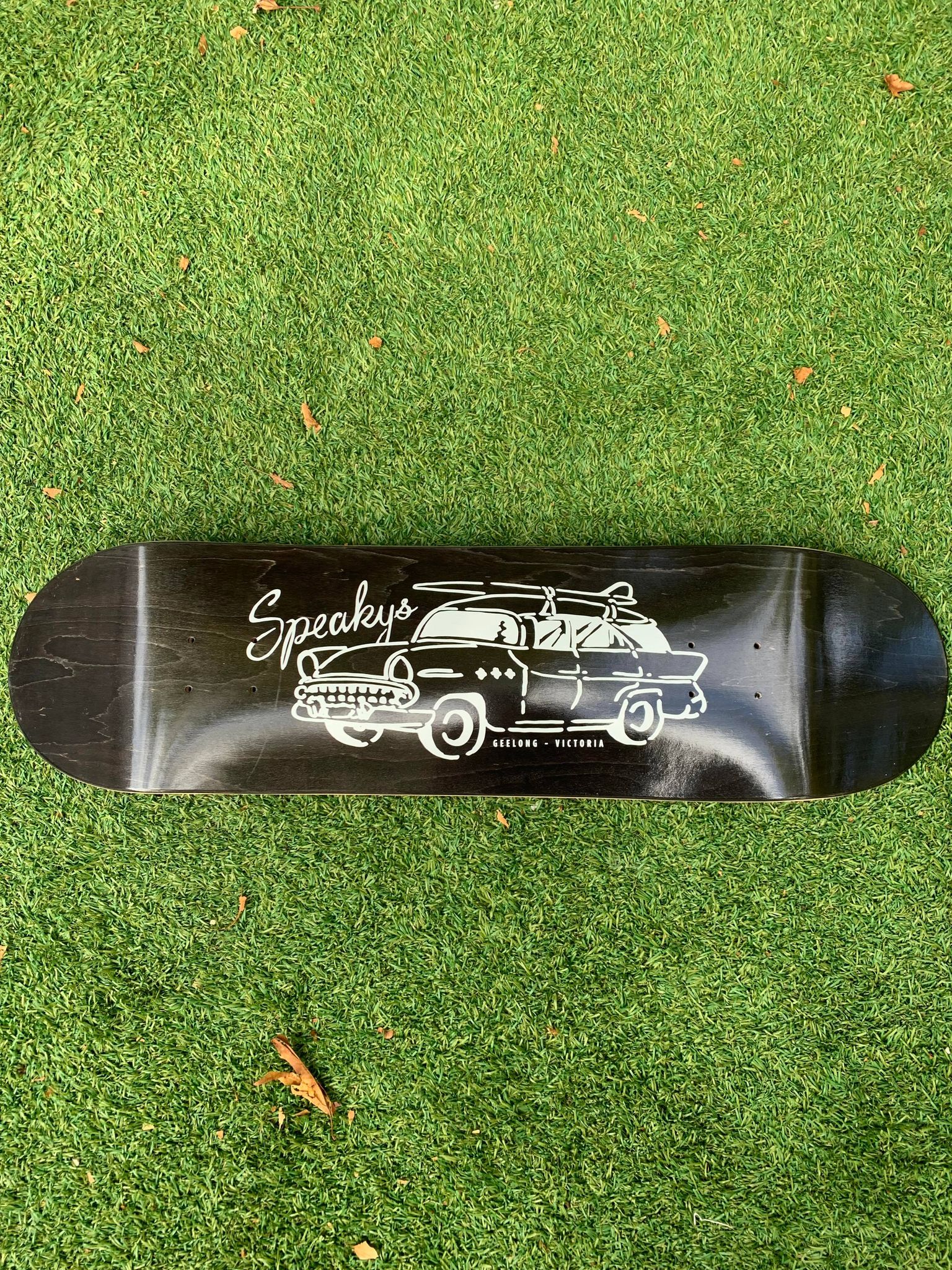 Speakys Skate Deck in Black Includes black grip. - Image 6